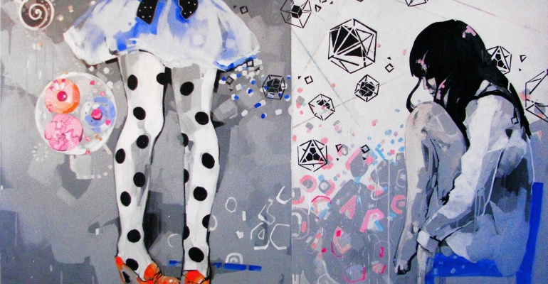 Wernisaż wystawy malarstwa Kamili Jareckiej: "Kobiety - z potrzeby piękna"