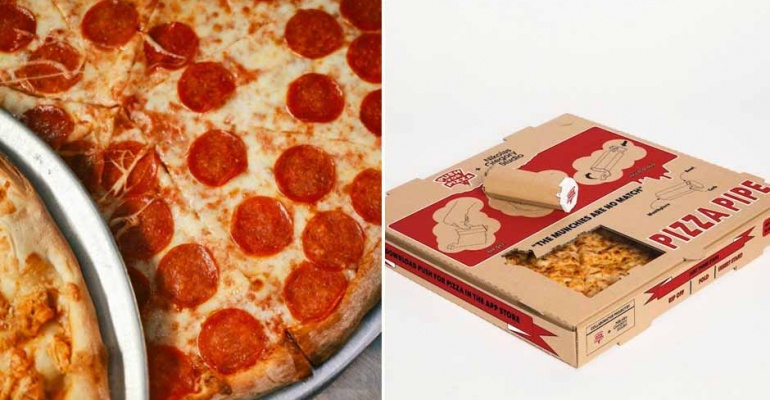 W Światowy Dzień Palenia Marihuany prezentujemy osobliwe pudełko Push For Pizza!