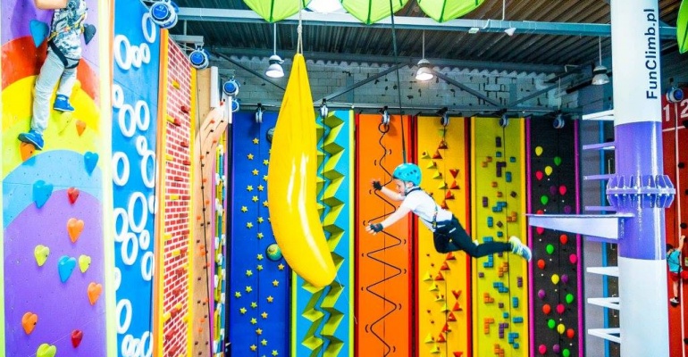 Wspinaczkowa rozrywka od lat 5 do 105!