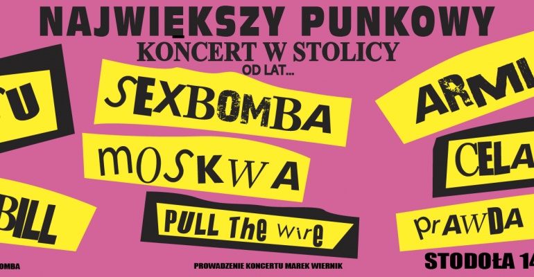 Największy punkowy koncert w Stolicy