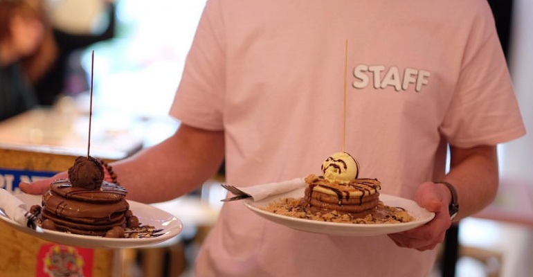 BLUE Monday i Mr.Pancake