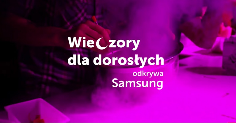 Wieczory dla dorosłych.  Odkrywa Samsung