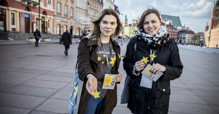 Akcja społeczno-edukacyjna Żonkile