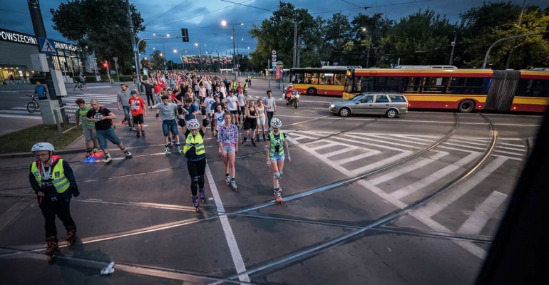 Nightskating Warszawa