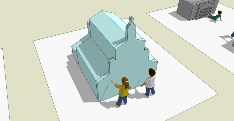 Demolka kontrolowana, czyli wystawa dla dzieci „Architektura w ruchu”