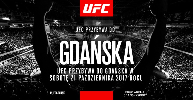 Bilety na galę UFC Gdańsk
