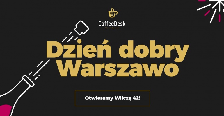 Coffeedesk - nowe miejsce z pyszną kawą