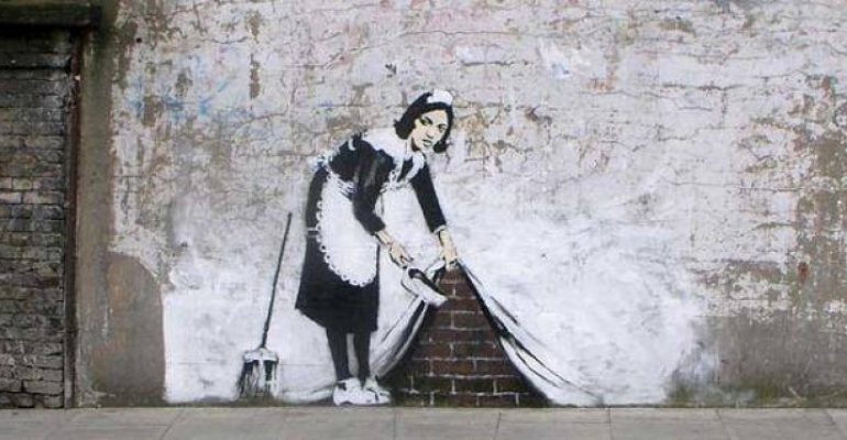 Banksy - nowe prace na nowojorskich murach