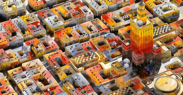 35-cio metrowy mural na warszawskiej Woli