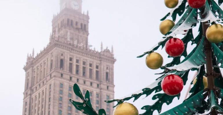 Nowe świąteczne serce Warszawy &mdash; startuje Jarmark Warszawski na Placu Defilad