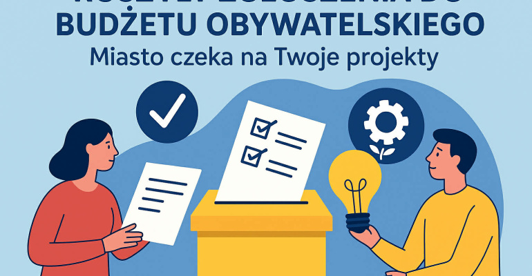 Ruszyły zgłoszenia do Budżetu Obywatelskiego. Miasto czeka na Twoje projekty