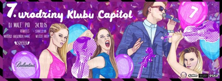 ☆ 7TH BIRTHDAY CELEBRATION  ☆ BALLANTINE'S NIGHT ☆ WEJŚCIE FREE LISTA FACEBOOK