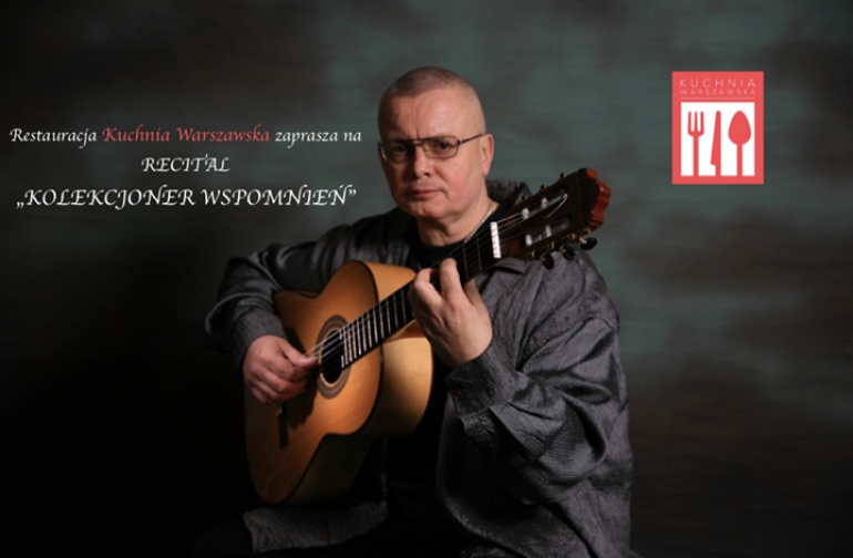 Koncert Romana Ziemlańśkiego w Kuchni Warszawskiej