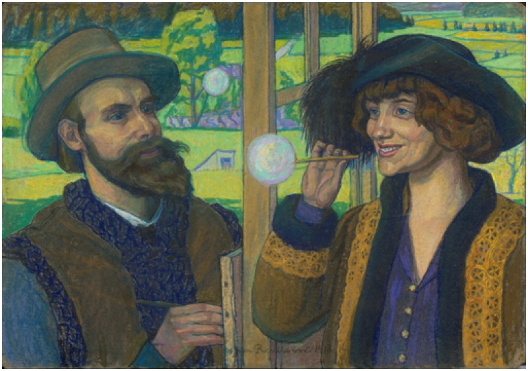 WYSTAWA CZASOWA / Mistrzowie pastelu. Od Marteau do Witkacego. Kolekcja Muzeum Narodowego w Warszawie