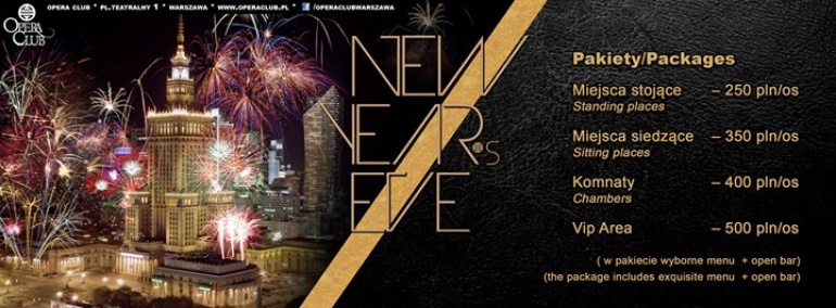 NEW YEAR'S EVE / SYLWESTER 2015/2016