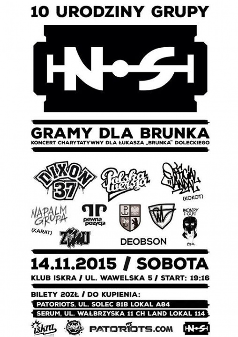 10-lecie NS : DIXON37 x POLSKA WERSJA x DEOBSON x ZJEDNOCZONY URSYNÓW i inni