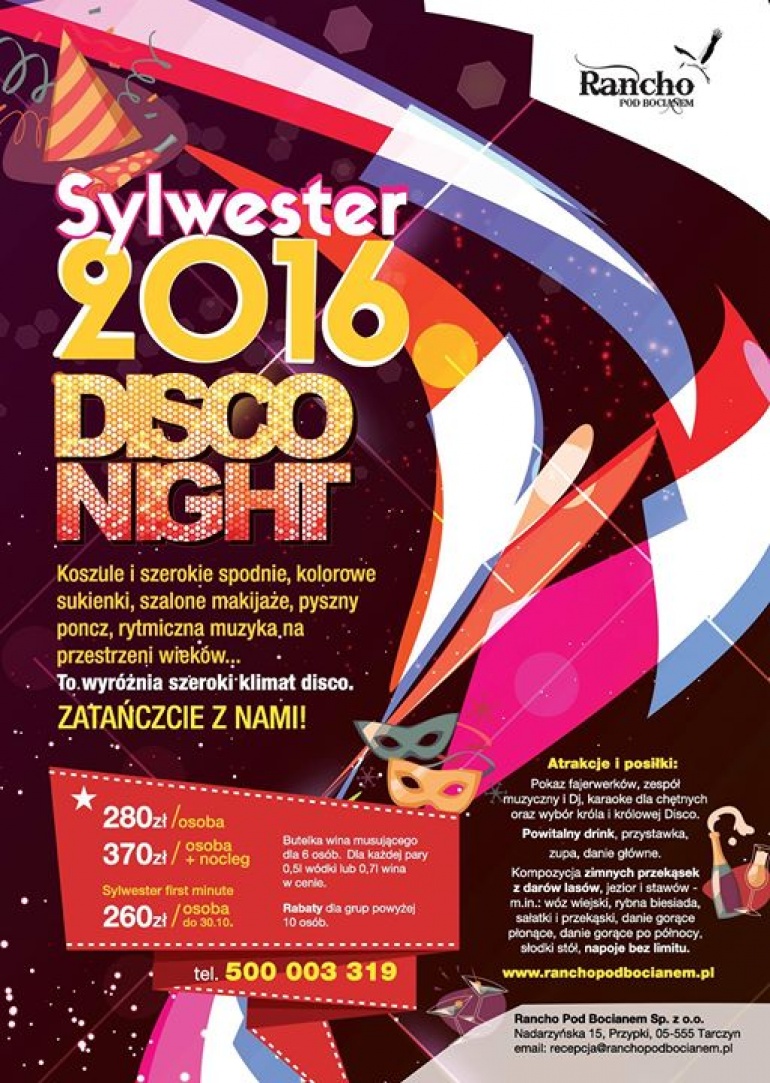 Sylwester 2015 - Disco Night