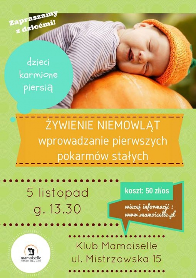 KARMIENIE NIEMOWLĄT - wprowadzanie produktów stałych dzieci karmionych piersią