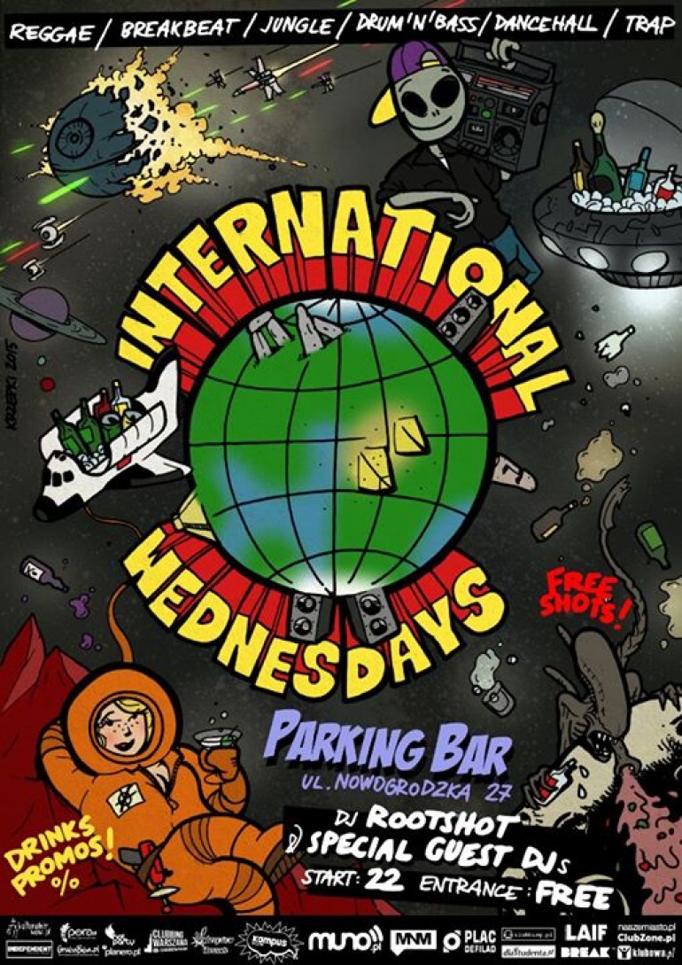 International Wednesdays presents: STEREOBEAVER [LITHUANIA, Tropical Soundclash] @ Parking Bar