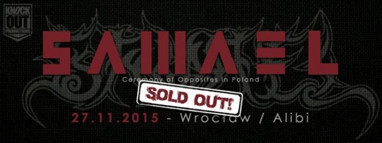 SAMAEL + Furia, Bloodthirst  / 27 XI / "Alibi" WRO