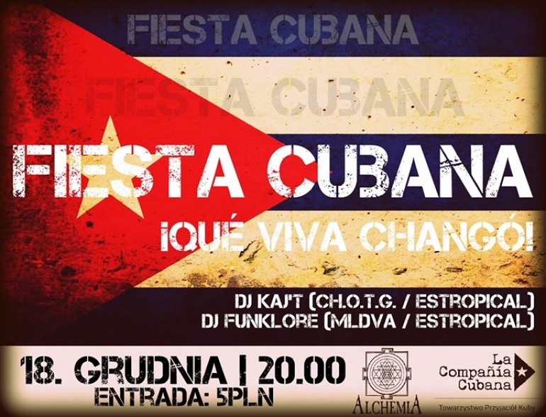 FIESTA CUBANA  ¡Qué viva Changó!