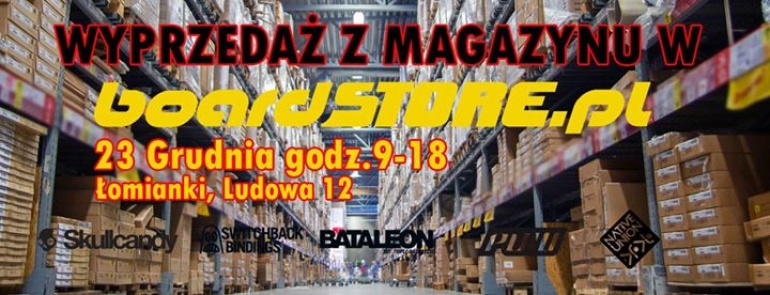 Wyprzedaż z magazynu boardSTORE.pl