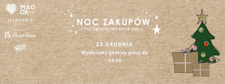 NOC ZAKUPÓW & Świąteczny BIFOR na Powiślu