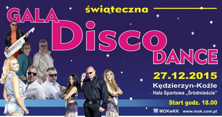 Świąteczna Gala Disco-Dance