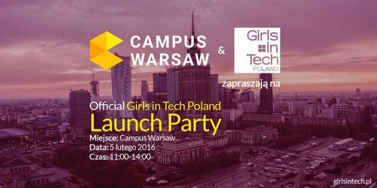 Girls in Tech Poland - oficjalny launch