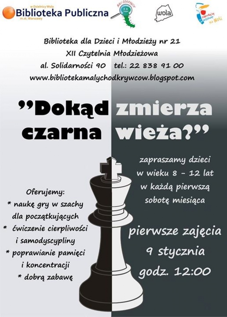 „Dokąd zmierza czarna wieża?” – zajęcia edukacyjne