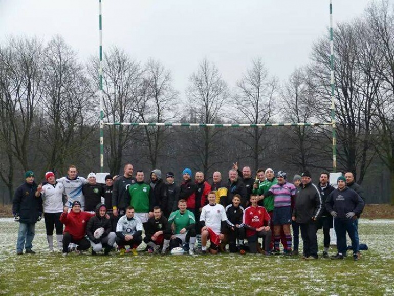 Trening Noworoczny Rugby AZS AWF Warszawa