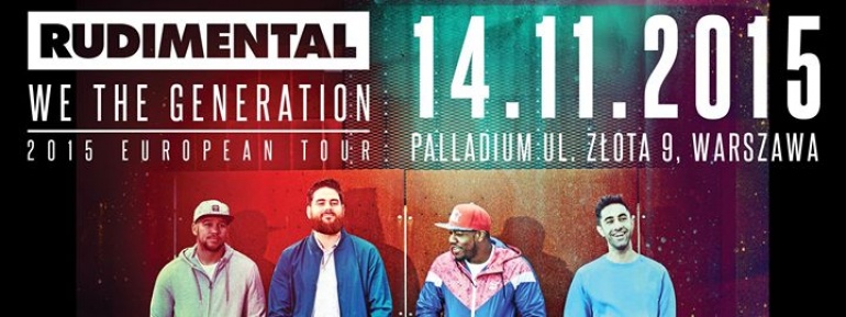 RUDIMENTAL I 14.11.2015 I PALLADIUM WARSZAWA