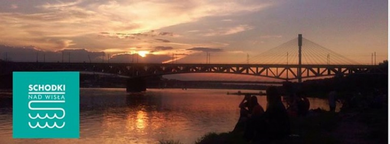 Ciepłe dni spędzam nad Wisłą - bez specjalnych okazji.