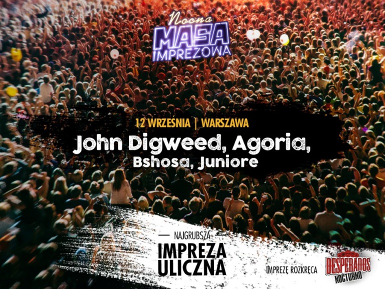 JOHN DIGWEED & AGORIA : Nocna Masa Imprezowa