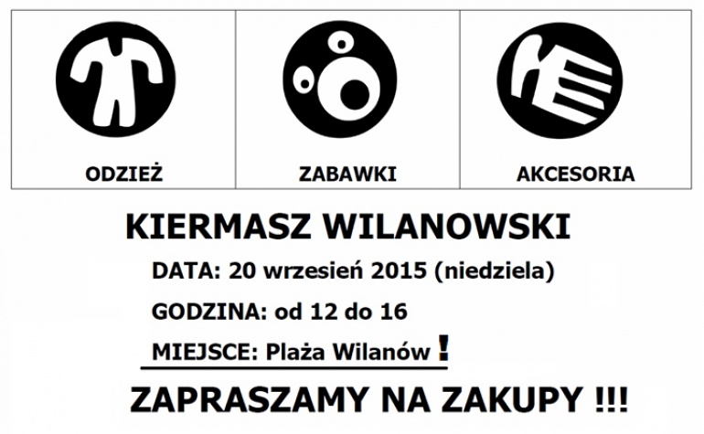 Kiermasz na Plaży Wilanów