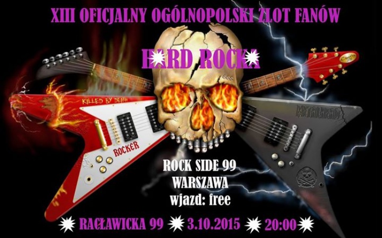 XIII OFICJALNY OGÓLNOPOLSKI ZLOT FANÓW HARD ROCKA