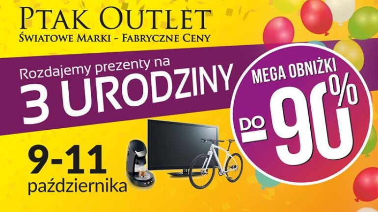 3. urodziny Ptak Outlet