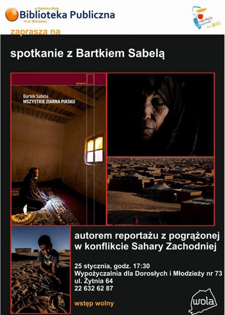 Spotkanie autorskie z Bartkiem Sabelą