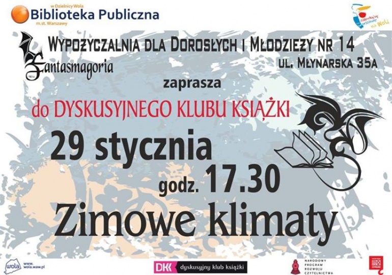 „Zimowe klimaty” - spotkanie fanów literatury fantastycznej