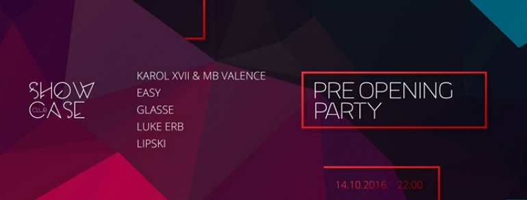 Pre Opening Party at Showcase Club