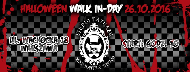 Halloween walk - in day w Mad Hatter Tattoo