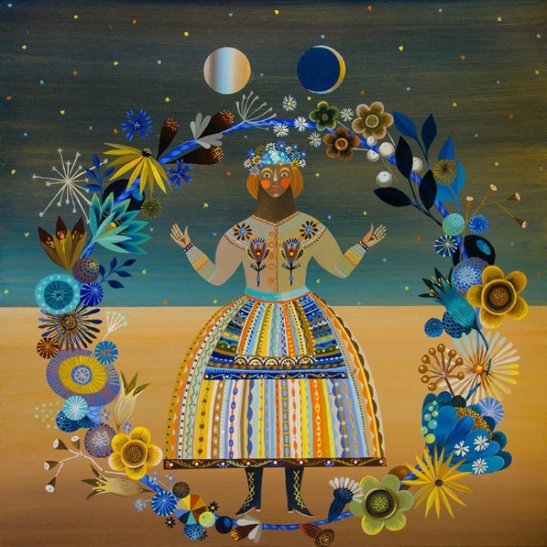 Zaświaty. Malarstwo Karoliny Matyjaszkowicz.