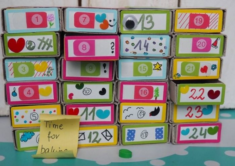 Warsztaty dla dzieci - kalendarz adwentowy, Sb. 26 11 2016