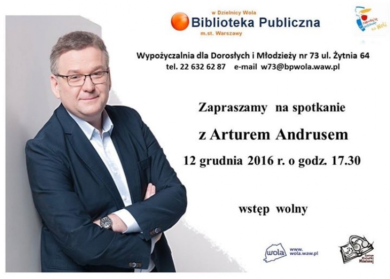 Spotkanie z Arturem Andrusem