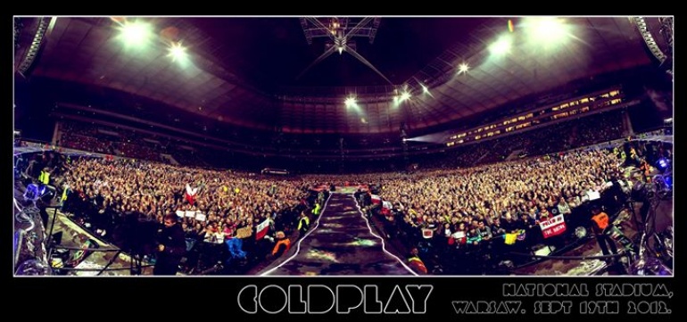 Koncert Coldplay w Polsce w 2016