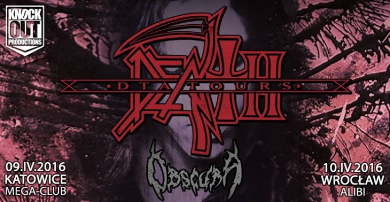 DEATH TO ALL + Obscura / 09 IV / "MegaClub" KATO