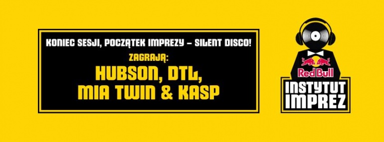 Red Bull Instytut Imprez - Silent Disco w Dziekanacie 161