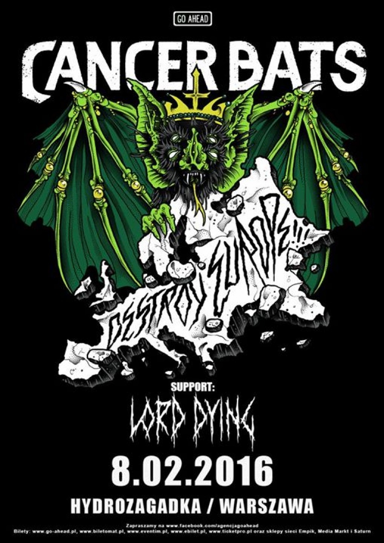 CANCER BATS / LORD DYING