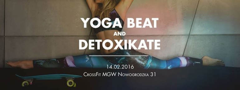 Darmowy walentynkowy trening Yoga Beat - z cyklu BE MORE HUMAN 14 luty & DETOXIKATE czyli best superfood smoothie w mieście! #reebokpl