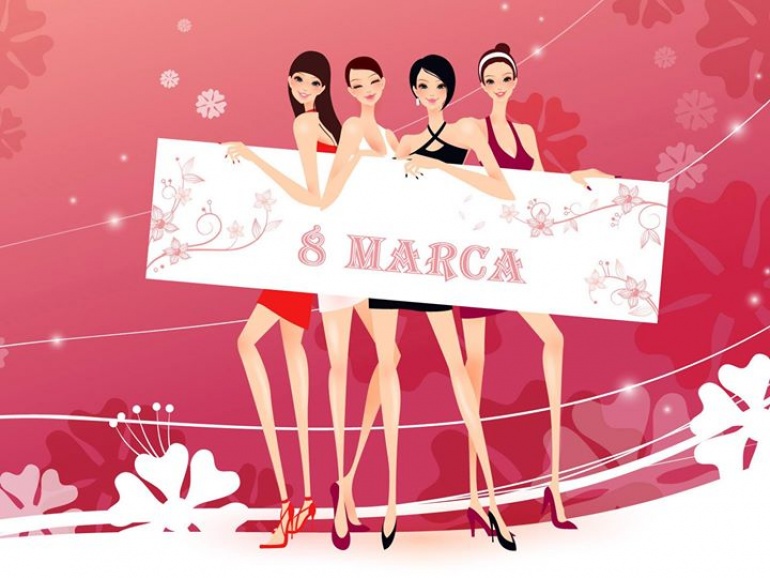 50% rabatu na wszystkie drinki dla Pań z okazji Dnia Kobiet 8 marca